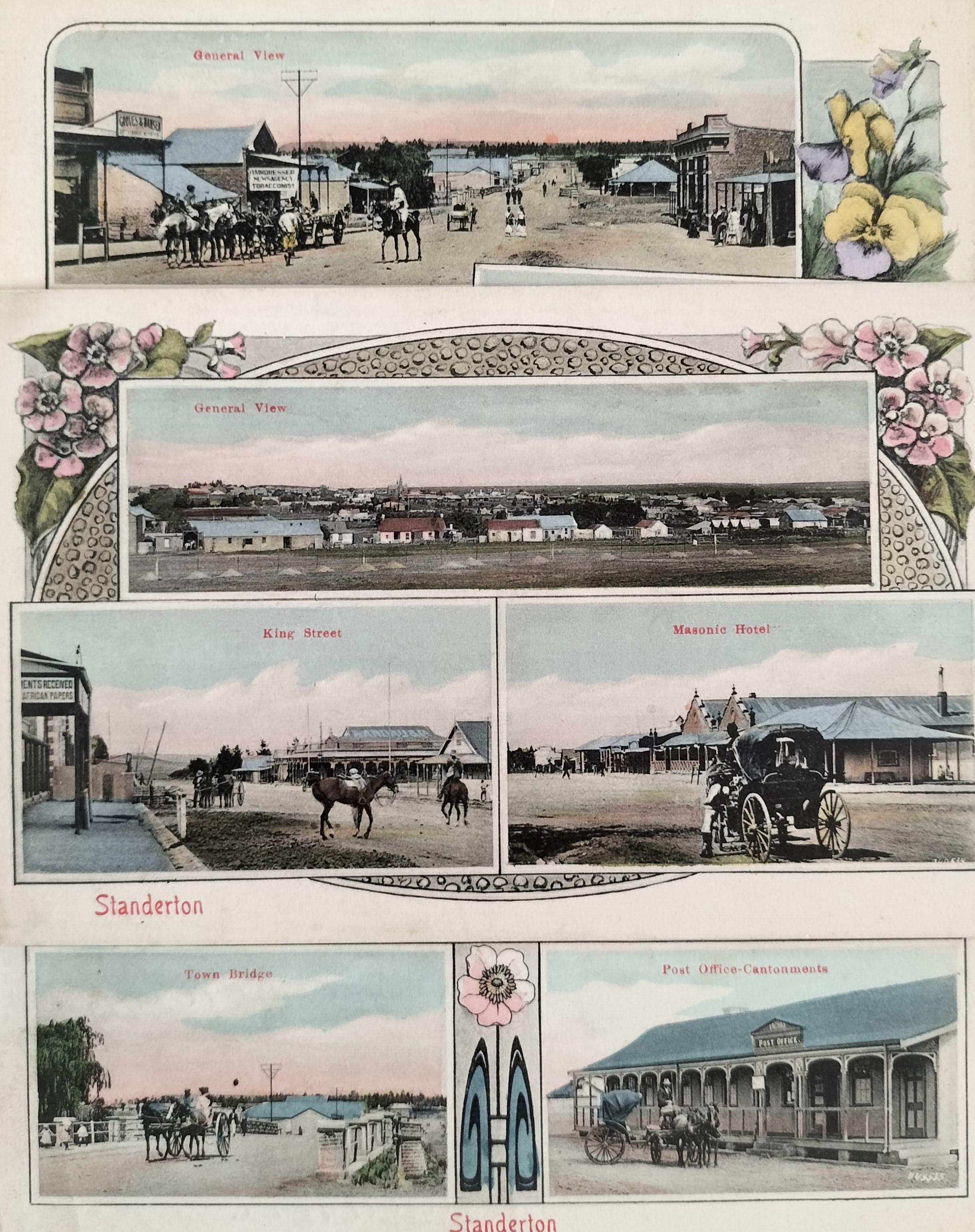 Early Standerton through the eyes of a deltiologist The Heritage Portal